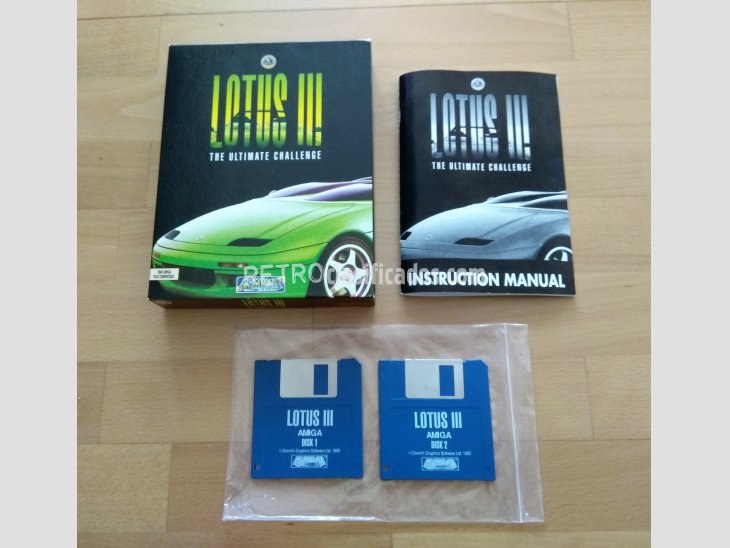 Juego Commodore Amiga Lotus III 3