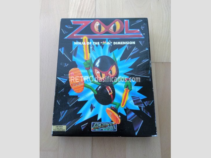 Juego Commodore Amiga Zool 1
