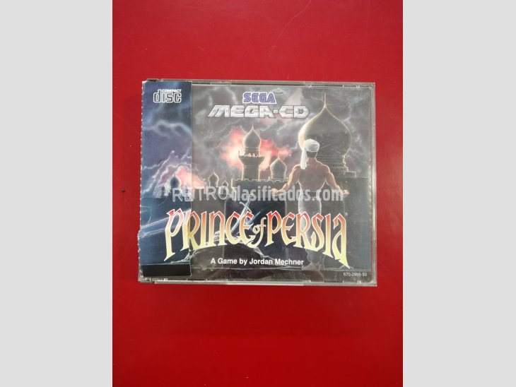 JUEGO PARA SEGA MEGA-CD PRINCE OF PERSIA 1