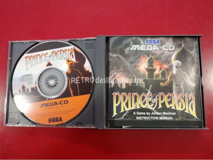 JUEGO PARA SEGA MEGA-CD PRINCE OF PERSIA 3