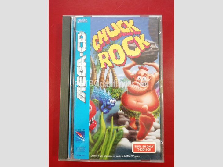 JUEGO PARA SEGA MEGA-CD CHUCK ROCK 1