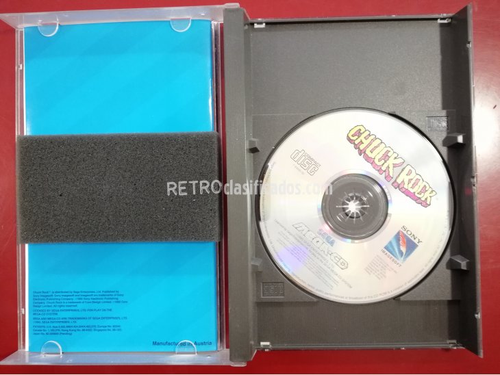 JUEGO PARA SEGA MEGA-CD CHUCK ROCK 2