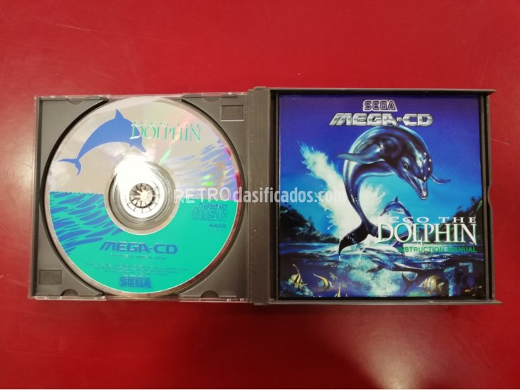 JUEGO PARA SEGA MEGA-CD ECCO THE DOLPHIN 1
