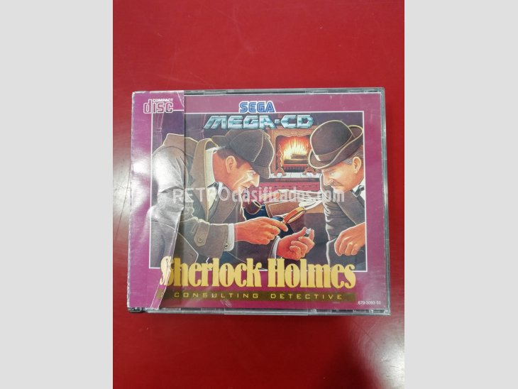 JUEGO PARA SEGA MEGA-CD SHERLOCK HOLMES CONSULTING DETECTIVE 1