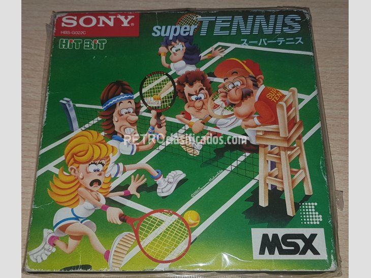 Super Tennis Sony Takara 1984 MSX1