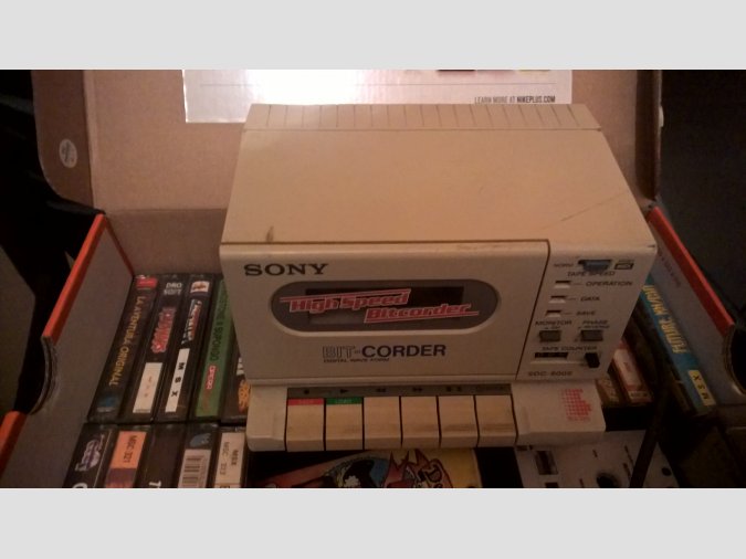 Reproductor de cassette sony