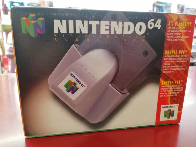 RUMBLE PACK NINTENDO 64 (NUEVO)