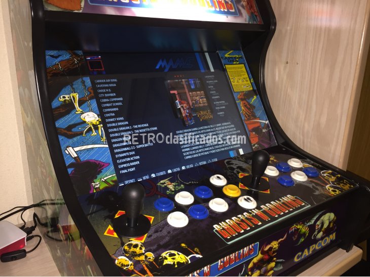 Maquina recreativa bartop arcade 3