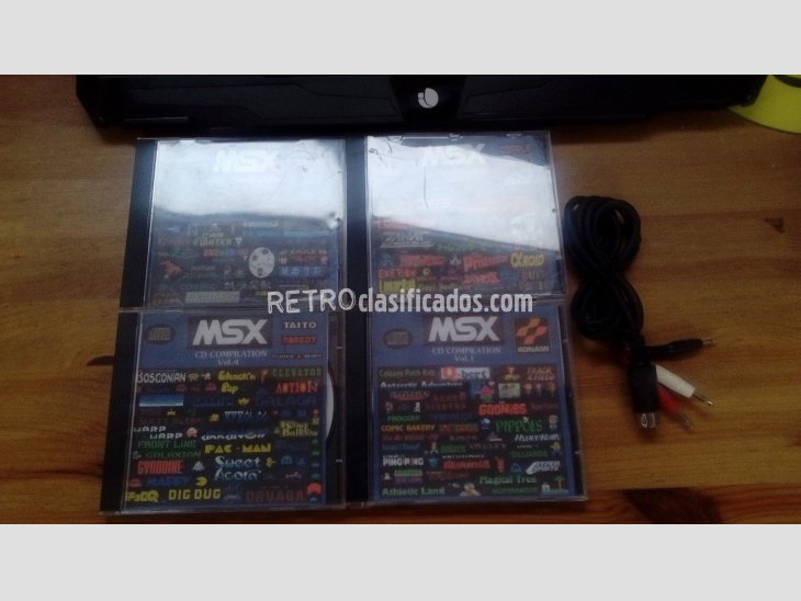 4 volúmenes de juegos en 4 cd