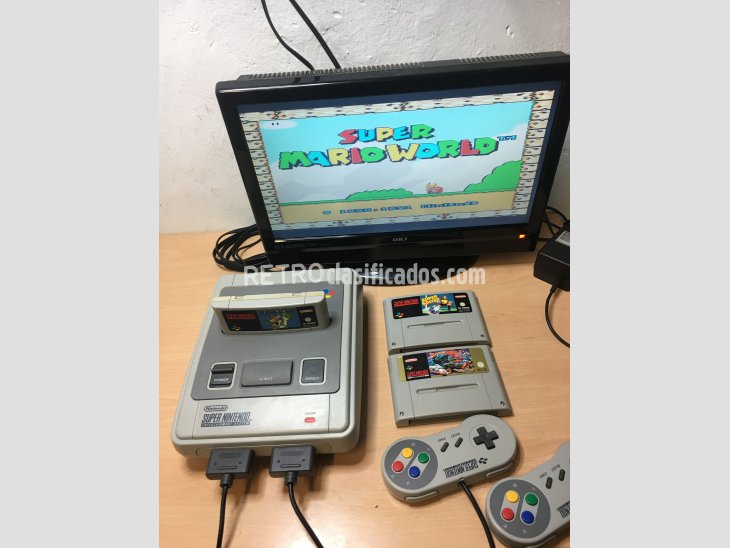 SNES y juegos  1