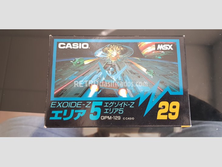 Exoide Z - Casio - MSX1 Completo 1