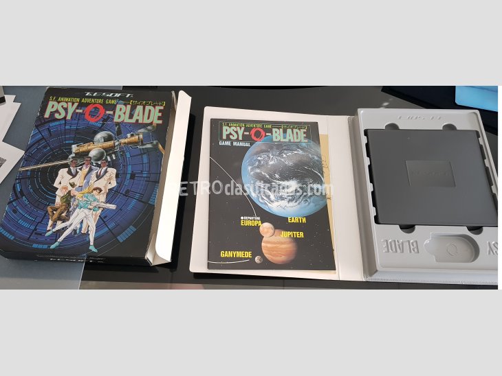 Psy - o - Blade T&E Soft MSX2 3