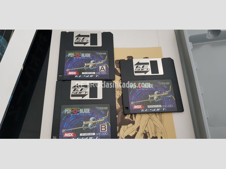Psy - o - Blade T&E Soft MSX2 5