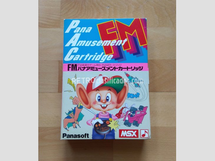 Cartucho sonido S-Ram FM Pac MSX 1