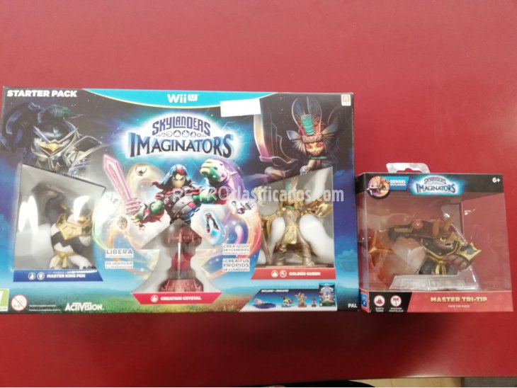 JUEGO SKYLANDERS IMAGINATORS+FIGURA WII U NUEVOS 3