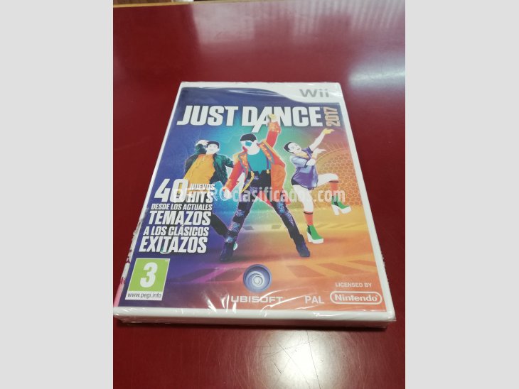 JUST DANCE 2017 PARA WII PRECINTADO 3