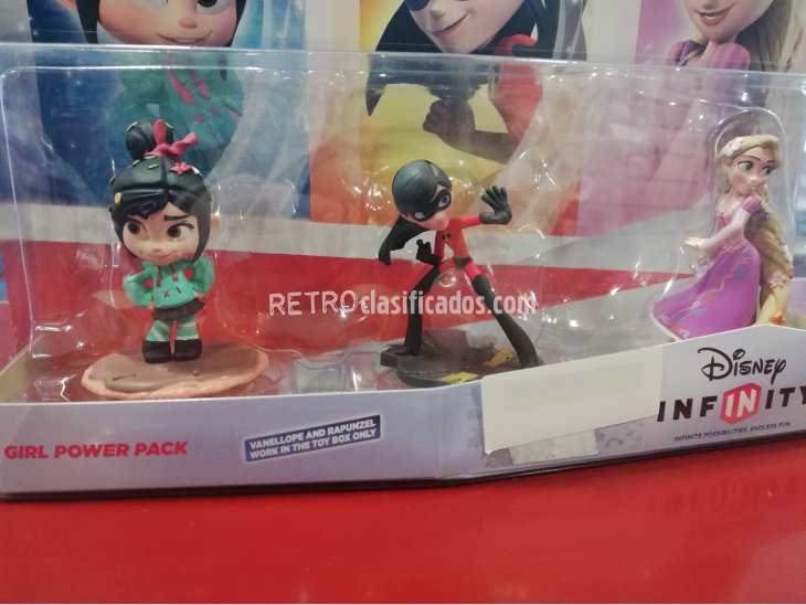 PACK 4 MUÑECOS INFINITY NUEVOS 2