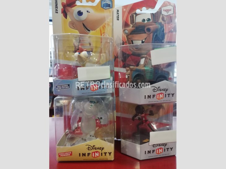 PACK 4 MUÑECOS INFINITY NUEVOS 1