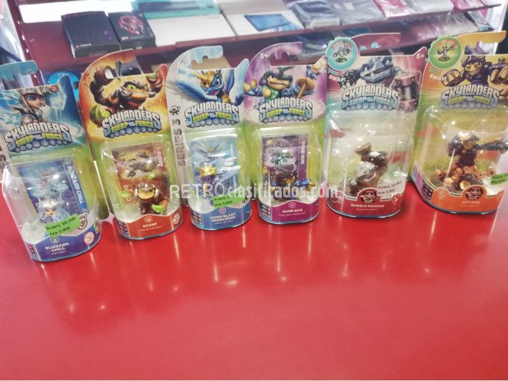 PACK 6 MUÑECOS SKYLANDER SWAP FORCE NUEVOS 4