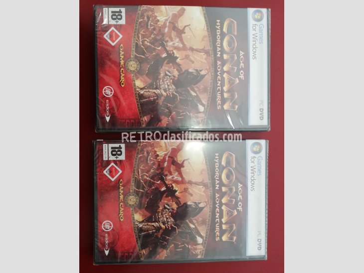 2 PRE PAGO AGE OF CONAN GAMECARD 1