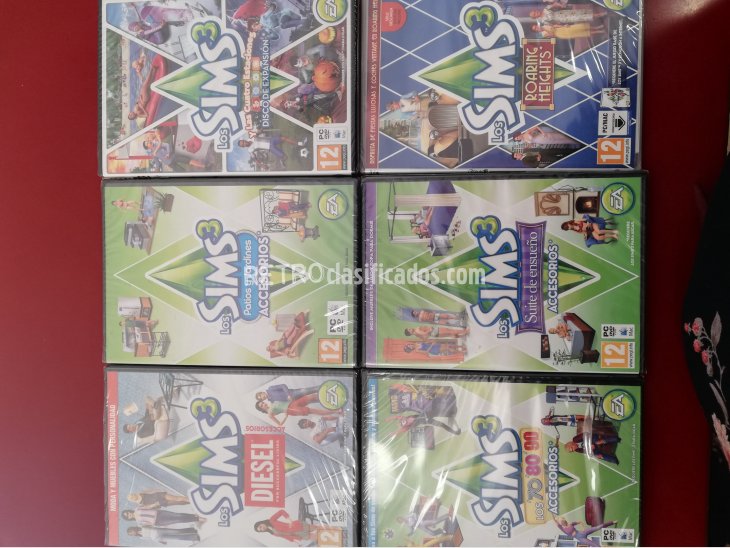 PACK 6 EXPANSIONES PARA SIMS 3 NUEVAS 2