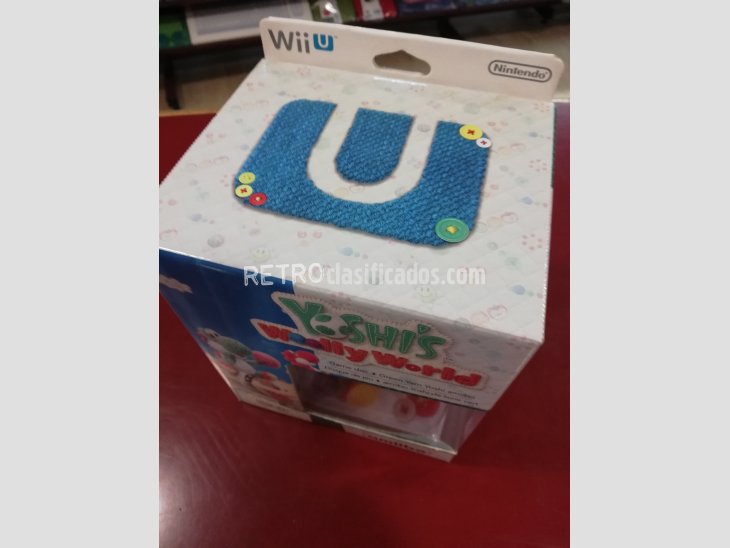 JUEGO YOSHI'S WOOLLY WORLD+AMIIBO YOSHI WII U NUEVO 1