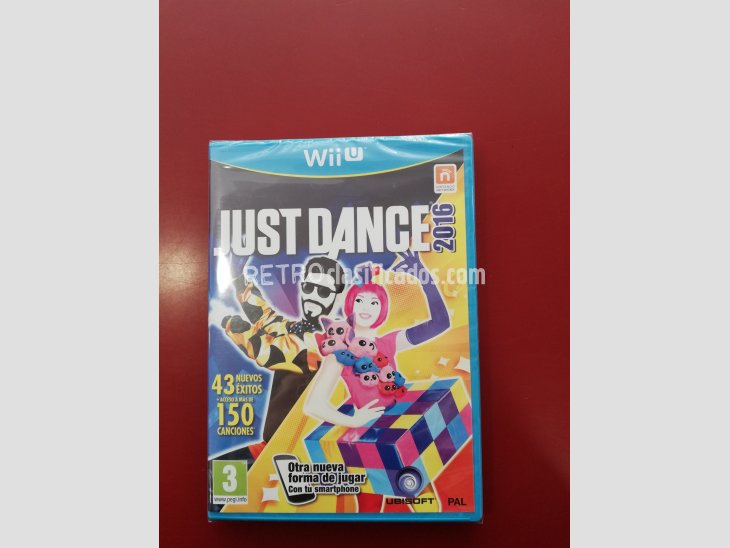 JUST DANCE 2016 PRECINTADO PARA WII U 2