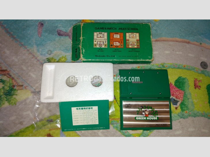 nintendo game&watch green house completa 2