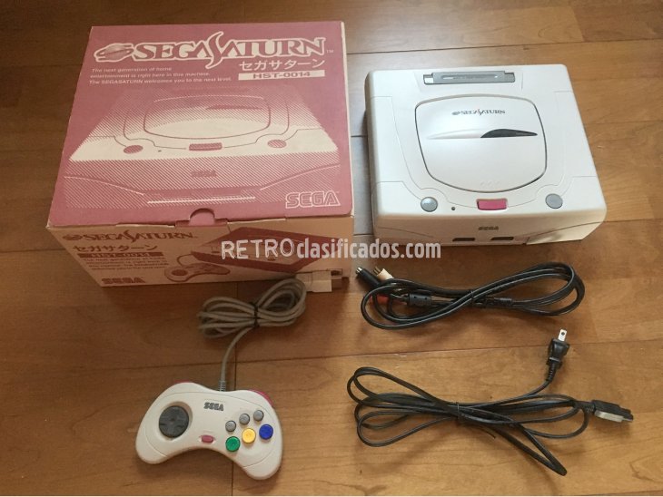Sega Saturn con caja 1