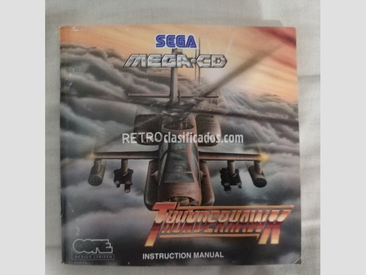 5 Manuales Sega Megadrive y Sega Mega CD 5