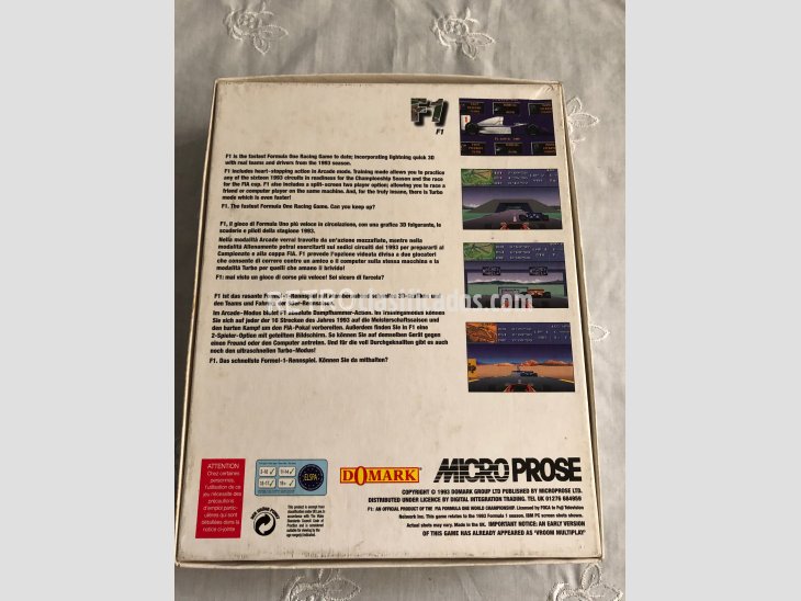 Juego Amiga F1 completo 3