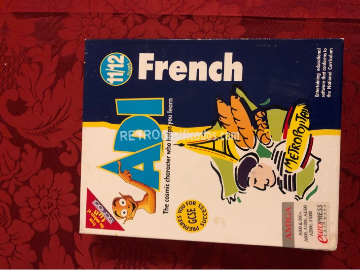 2x Software Amiga: ADI French 4