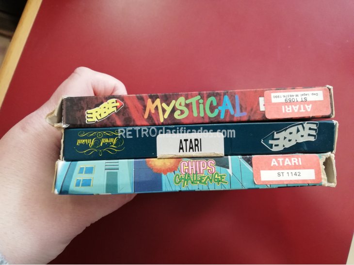 PACK 3 JUEGOS ATARI DISCO 1