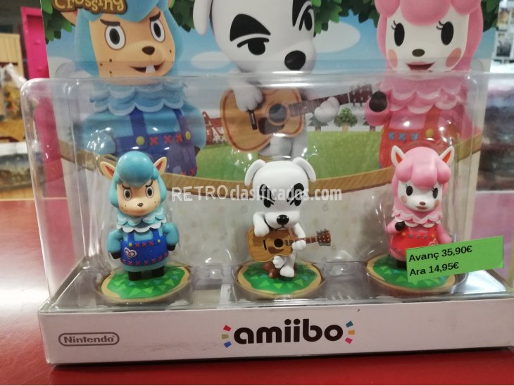 JUEGO ANIMAL CROSSING HAPPY+BASE AMIIBO+AMIIBOS NUEVOS 1