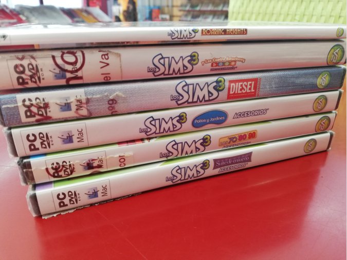 PACK 6 EXPANSIONES PARA SIMS 3 NUEVAS