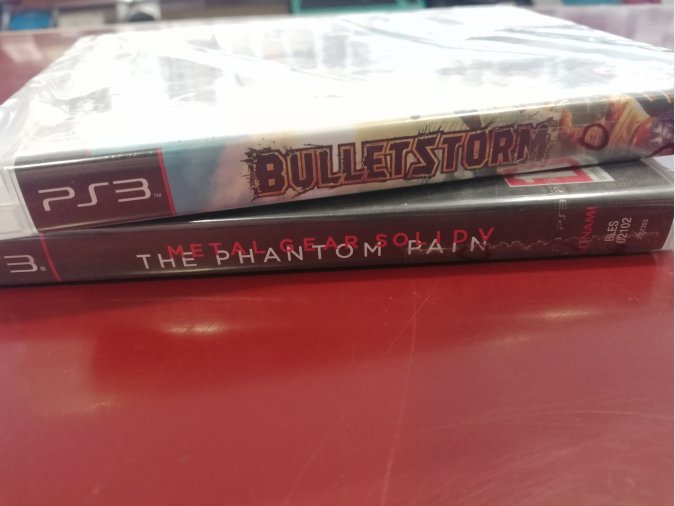 PACK METAL GEAR SOLID V+BULLETSTORM PRECINTADOS PS3