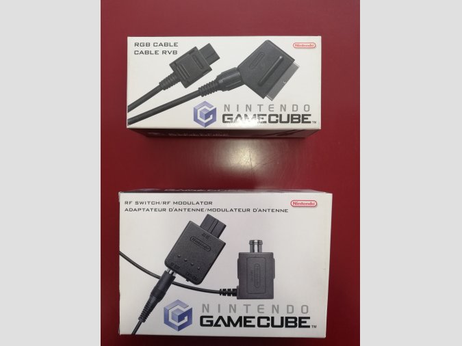 CABLE RGB GAMECUBE/CABLE RF GAMECUBE NINTENDO NUEVOS A ESTRE