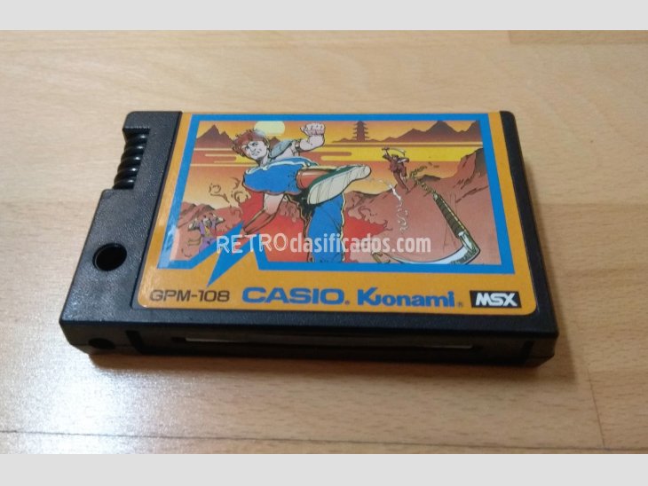 Juego MSX Yie Ar Kung Fu Konami 1985 versión Casio 2