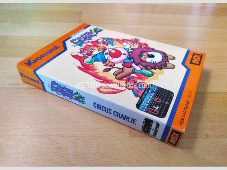 Juego MSX Circus Charlie Konami 1984 3