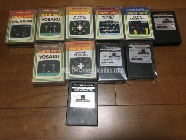 Juegos para Epoch Cassette Vision