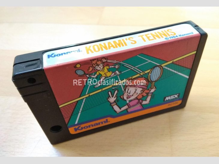 Juego MSX Konami's Tennis Konami 1984 1