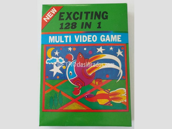 MULTI VIDEO GAME. 128 JUEGOS DIFERENTES EN UN SOLO CARTUCHO. 1