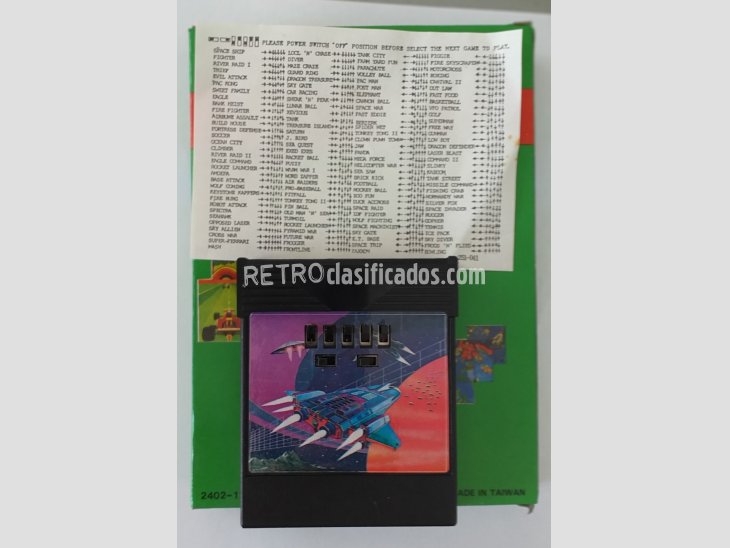 MULTI VIDEO GAME. 128 JUEGOS DIFERENTES EN UN SOLO CARTUCHO. 3