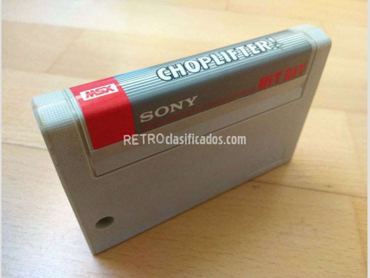 Juego MSX Choplifter! Broderbund Sony 1985 1