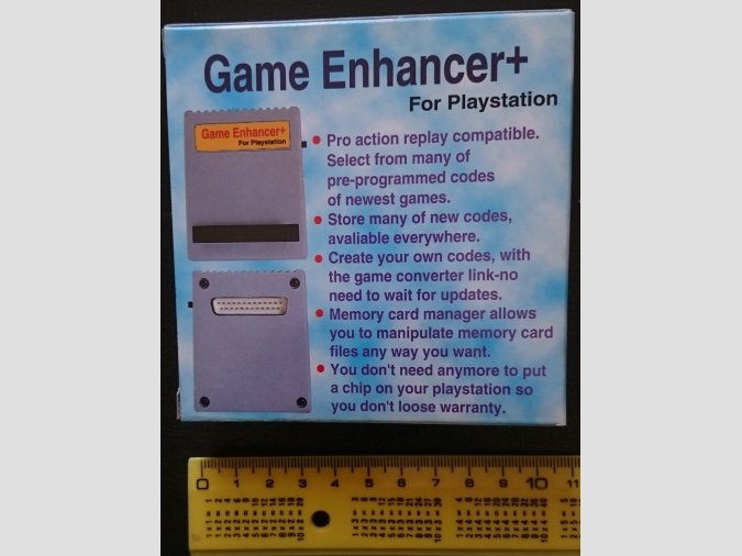 PSone Game Enhancer + (Action Replay) - PARA PS1