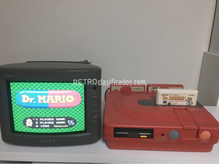 Sharp Twin Famicom roja 2