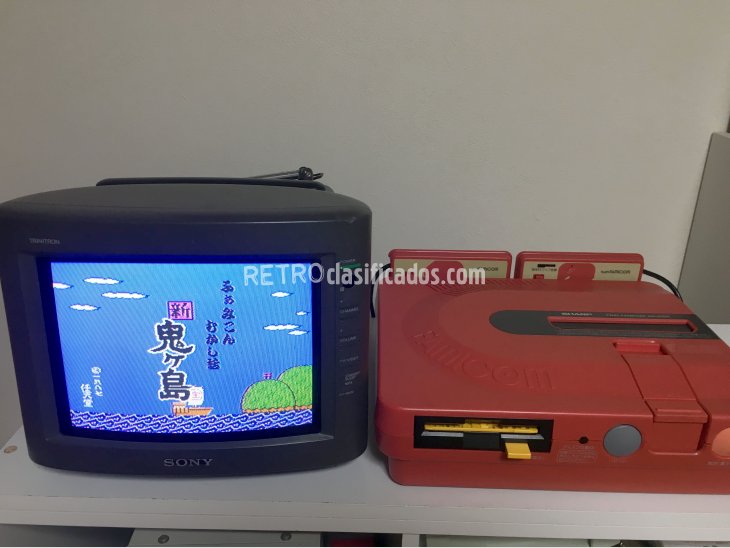 Sharp Twin Famicom roja 3