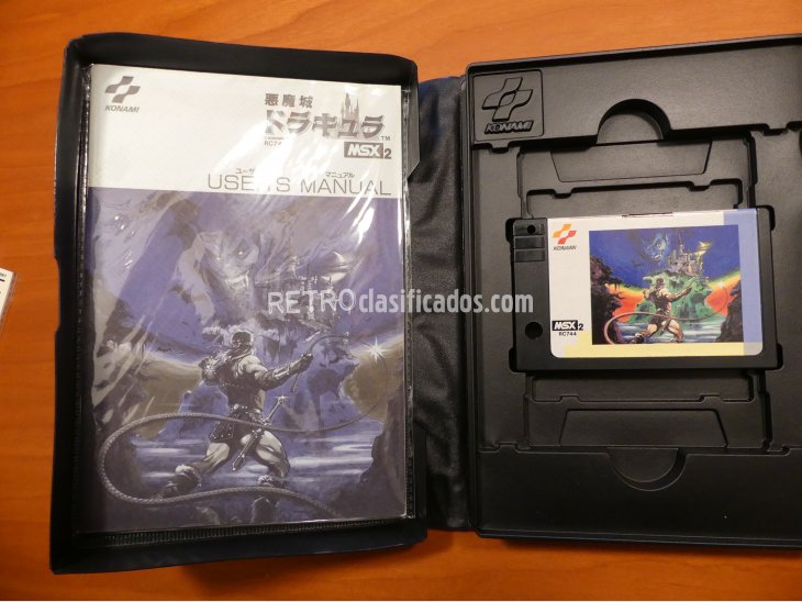 VAMPIRE KILLER CASTELVANIA de Konami RC744 3