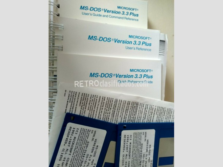 Microsoft MS-DOS Version 3.3 Plus 3.5 2