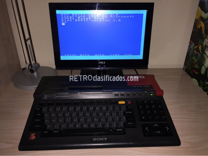 MSX2 Sony HB-F1XD 4